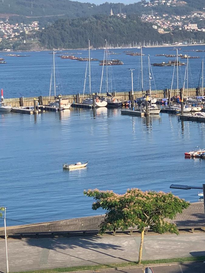 Mirador Puerto Nautico, Con Parking Gratis, Apartman Moaña Kültér fotó