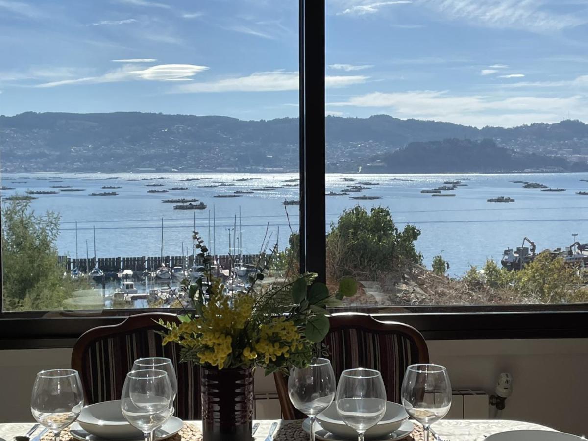 Mirador Puerto Nautico, Con Parking Gratis, Apartman Moaña Kültér fotó