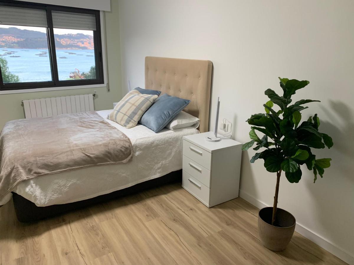 Mirador Puerto Nautico, Con Parking Gratis, Apartman Moaña Kültér fotó