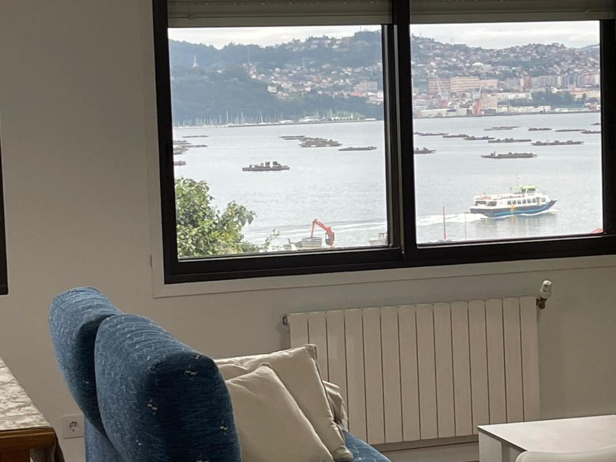 Mirador Puerto Nautico, Con Parking Gratis, Apartman Moaña Kültér fotó