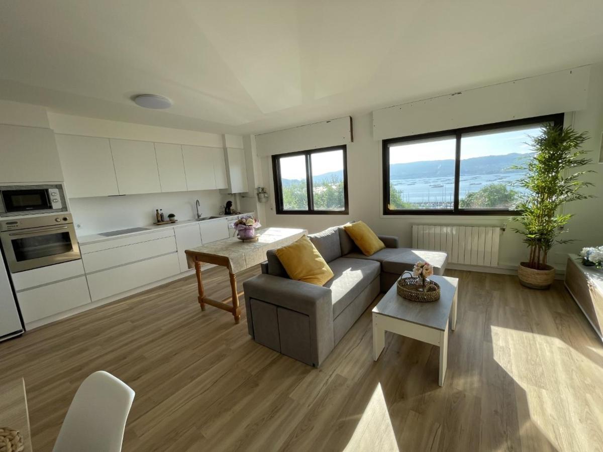 Mirador Puerto Nautico, Con Parking Gratis, Apartman Moaña Kültér fotó