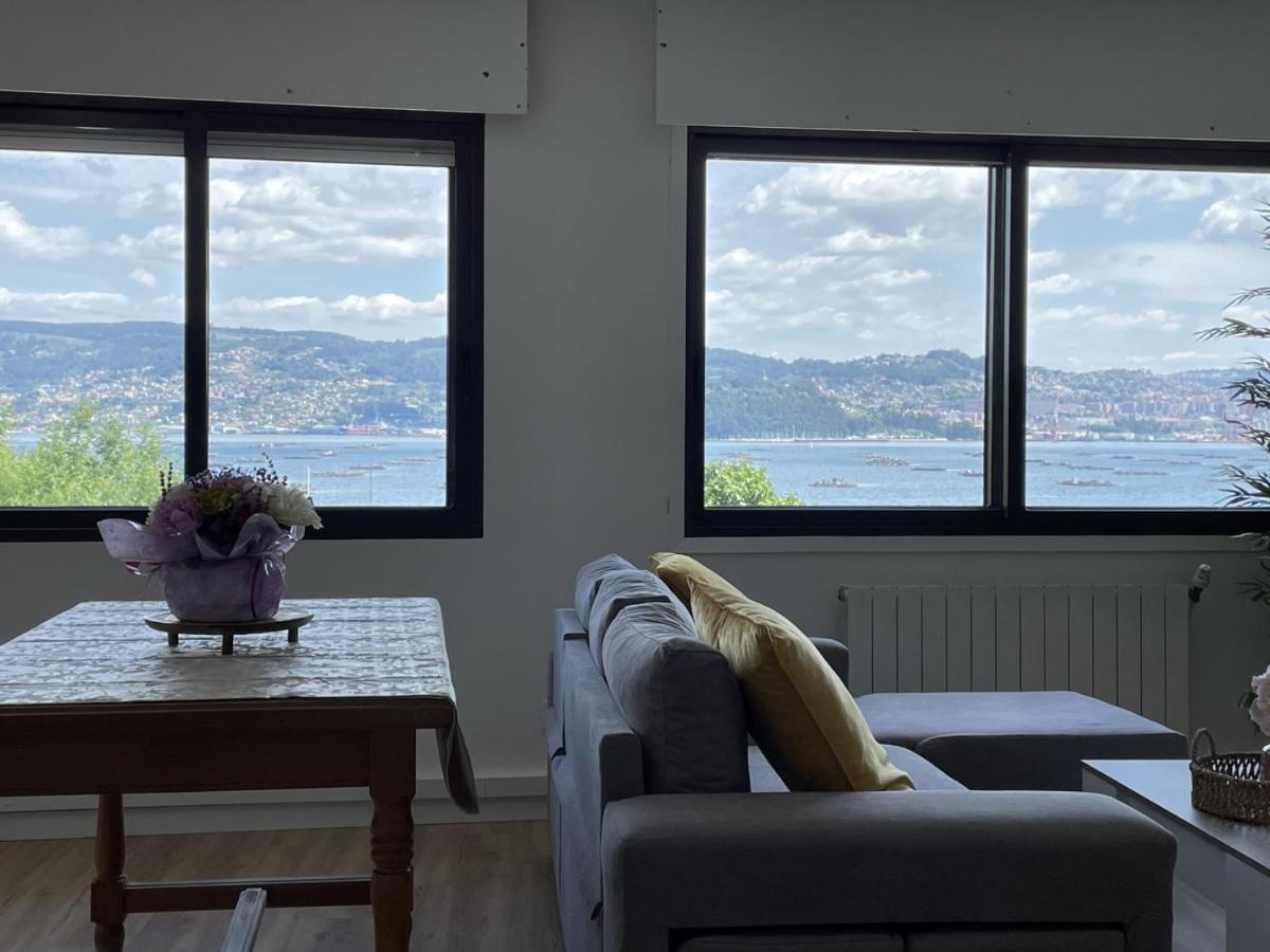 Mirador Puerto Nautico, Con Parking Gratis, Apartman Moaña Kültér fotó