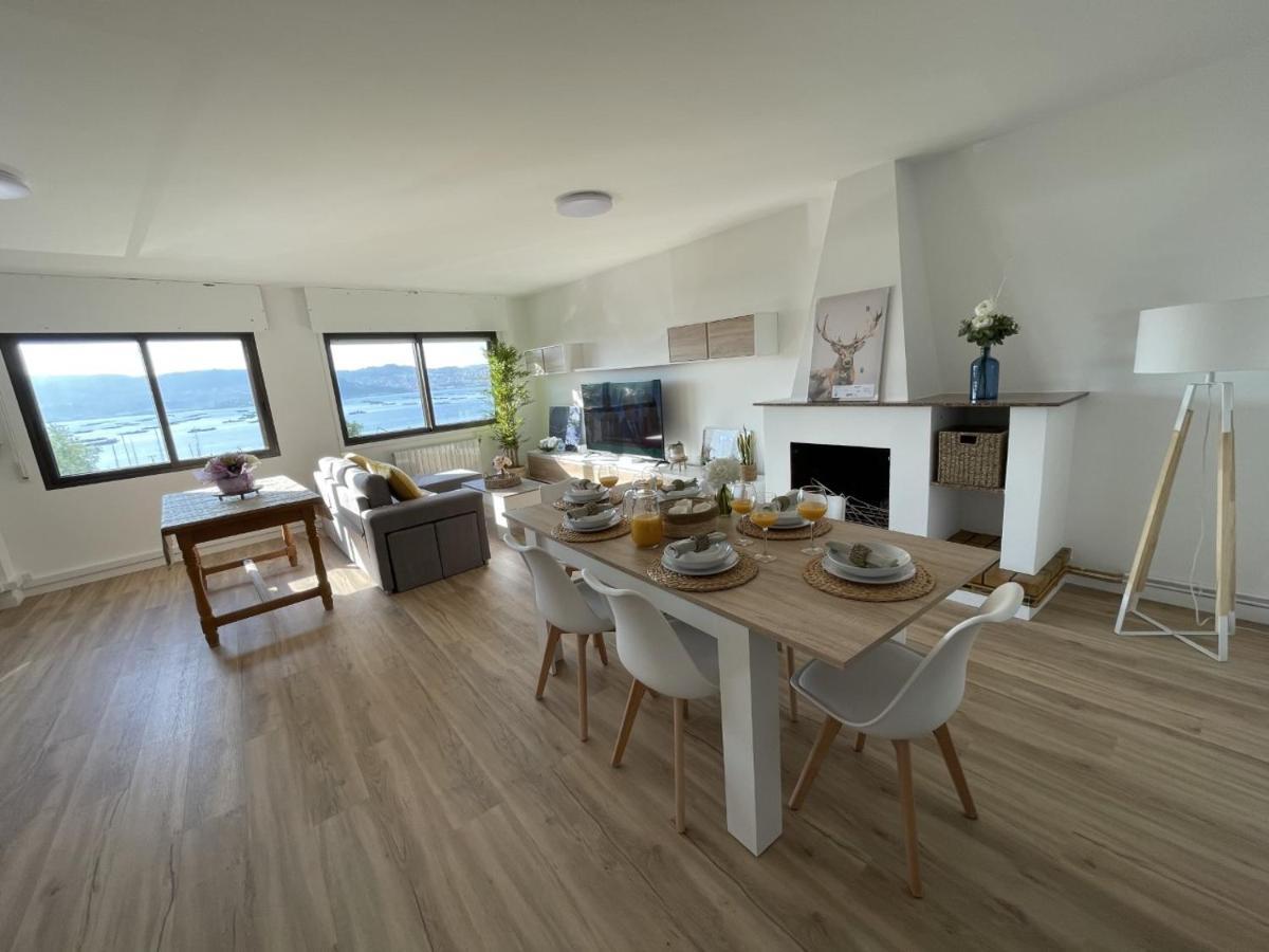 Mirador Puerto Nautico, Con Parking Gratis, Apartman Moaña Kültér fotó