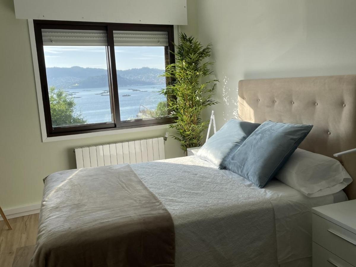 Mirador Puerto Nautico, Con Parking Gratis, Apartman Moaña Kültér fotó