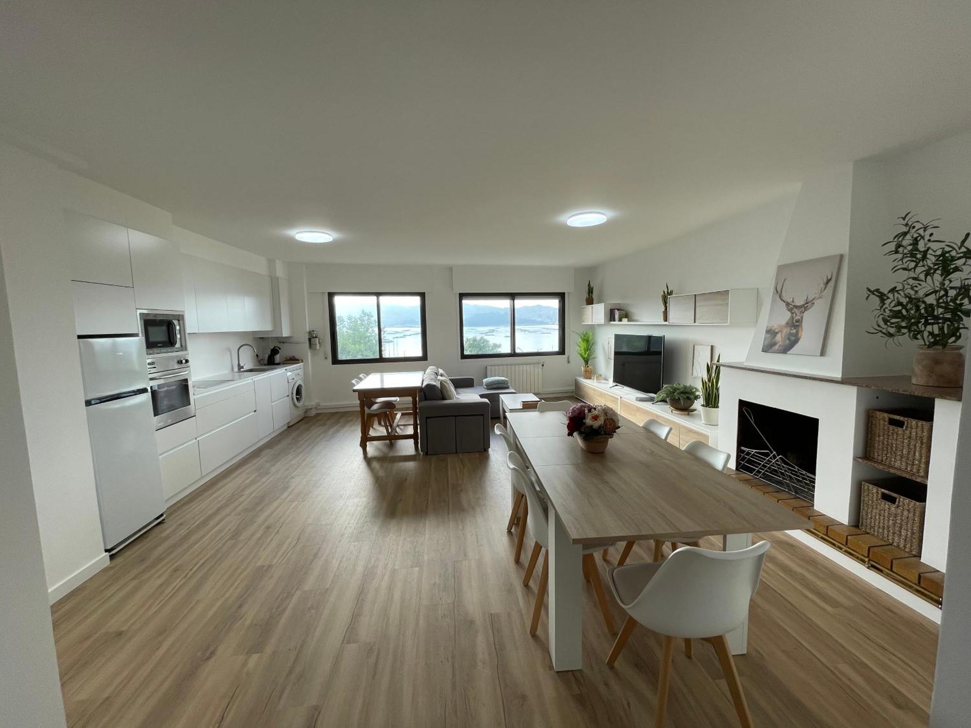 Mirador Puerto Nautico, Con Parking Gratis, Apartman Moaña Kültér fotó
