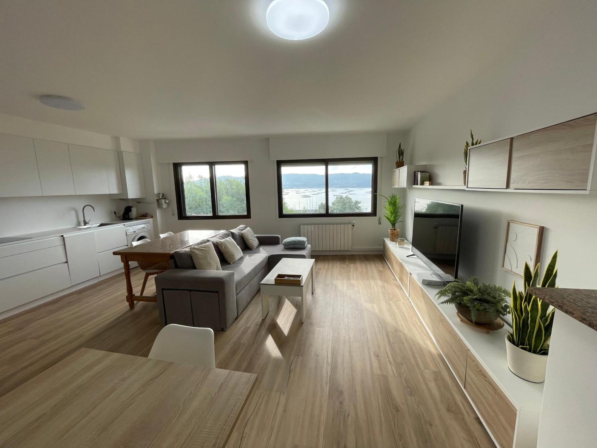 Mirador Puerto Nautico, Con Parking Gratis, Apartman Moaña Kültér fotó